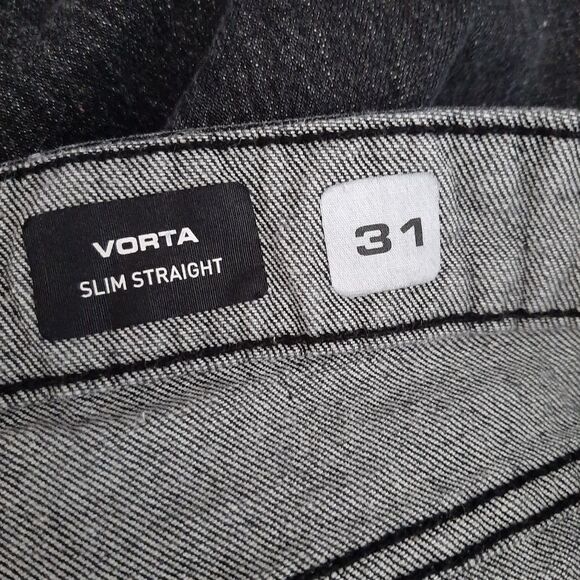 VOLCOM | Vorta Slim Straight Fit Vintage Black Jeans Men's Sz 31 - Picture 12 of 13